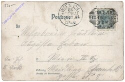 Wien 23, Gruss von der Schönbrunner Hofallee, Georg Moldaschl's Gasthof "Zur Neusteinhofer-Linie"