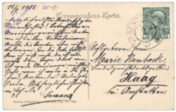 Wien 23, Siebenhirten, Kirche und Schule mit Kirchengasse