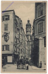 Innsbruck, Seilergasse und Stadtturm