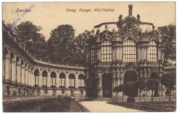Dresden, Königl. Zwinger, Wall-Pavillon