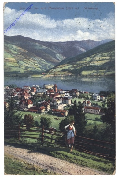 ak140585 Zell am See mit Hundstein