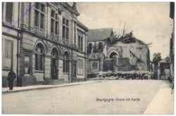 Bourgogne, Kirche mit Mairie