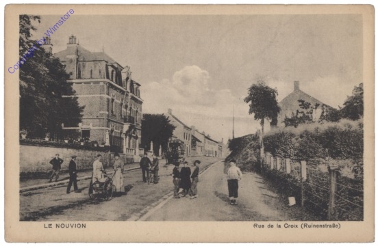 ak140606 Le nouvion, Rue de la Croix (Ruinenstrasse)