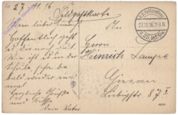 Le nouvion, Rue de la Croix (Ruinenstrasse)