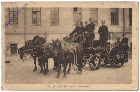 Russische Typen - Feuerwehr