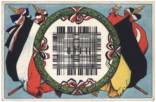 Überraschungskarte: "Gott segne Deutschland"