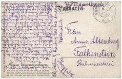 Überraschungskarte: "Gott strafe England"