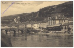 Bouillon, Pont de Liege et centre de la ville