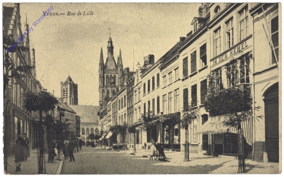 ak140720 Ypres, Rue de Lille