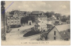 Laon, Vue panoramique du Lycee