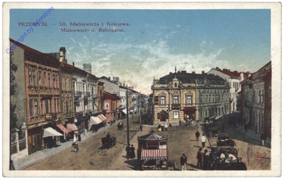 Przemysl, Mickiewicz- u. Bahngasse