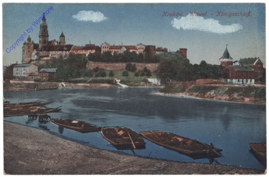 ak140835 Krakau, Königsschloss