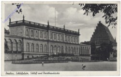 Breslau, Schloßplatz, Schloß und Dorotheenkirche