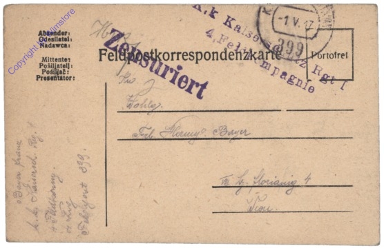 ak140867 Feldpostkarte