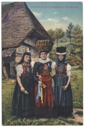 Volkstracht aus d. Umgebung v. St. Georgen