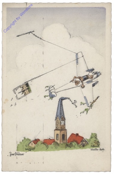 ak140946 Flugzeug stürzt ab