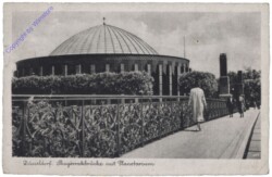 Düsseldorf, Skagerrakbrücke mit Planetarium