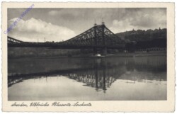 Dresden, Elbbrücke, Blasewitz-Loschwitz