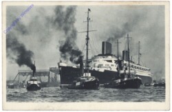 Hansestadt Hamburg, Ausreise des Ozeanriesen