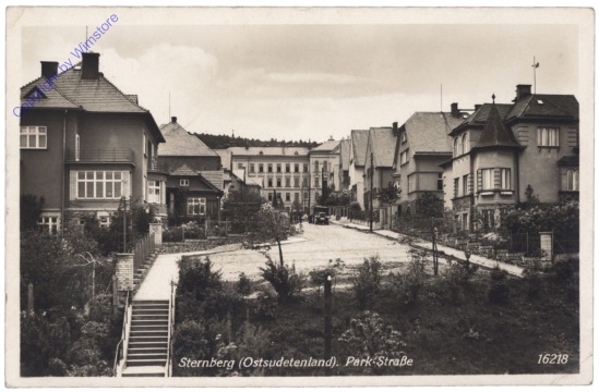 ak141046 Sternberg, Park-Straße