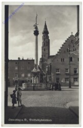 Straubing a. D., Dreifaltigkeitssäule