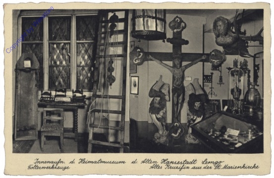 ak141054 Innenaufn. d. Heimatmuseum d. Alten Hansestadt Lemgo