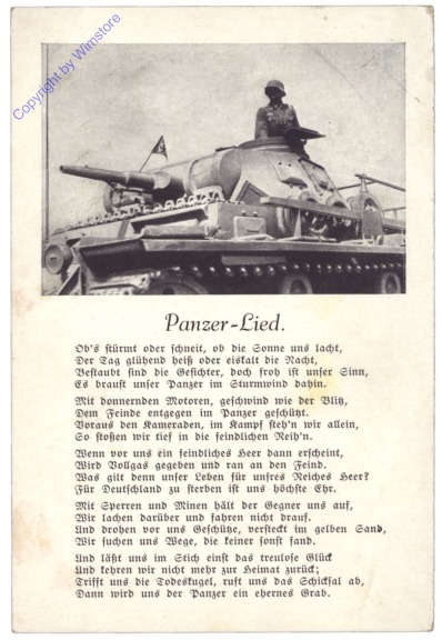 ak141091 Panzer-Lied
