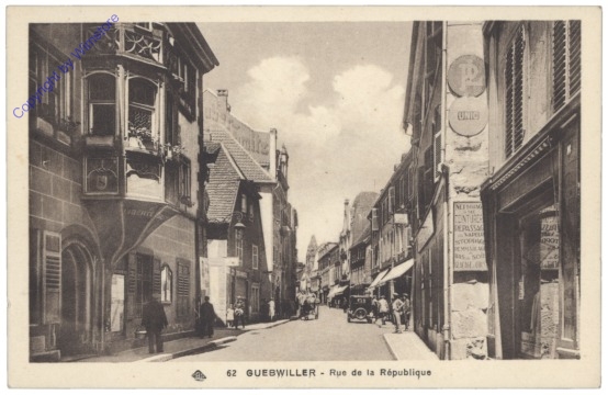 ak141117 Guebwiller, Rue de la Republique