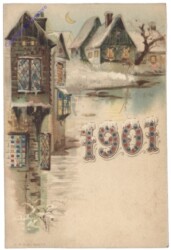 ak141193 Häuser 1901 - Halts gegen's Licht