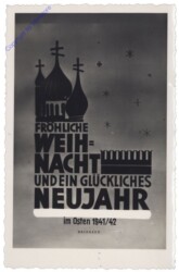 Neujahrsgruß im Osten 1941/42