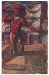 ak141249 Trompeter auf der Burgmauer