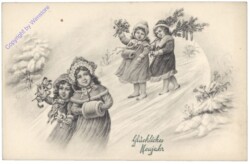 Kinder beim Spaziergang