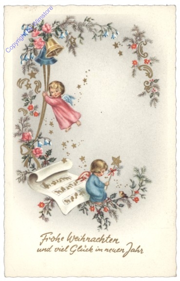 ak141312 Engerl mit Glocke