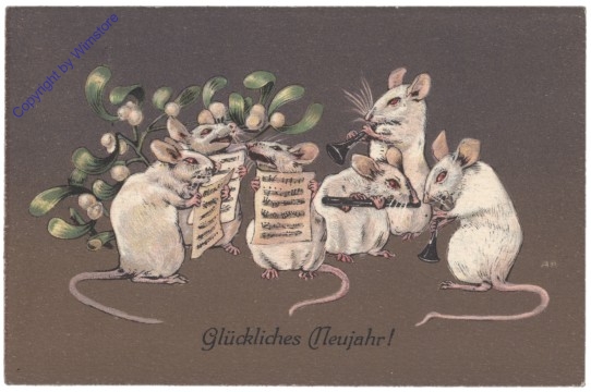 Mäuse musizieren