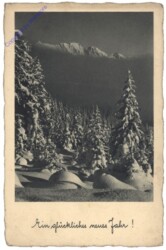 Verschneite Landschaft