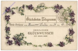 ak141350 Glücksboten-Telegramm