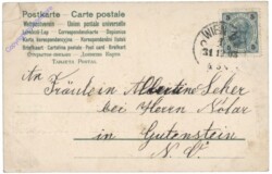ak141375a Engerl mit Blumengirlande 1904