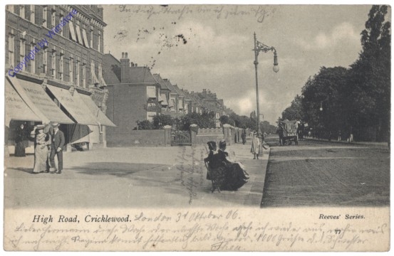 London, High Road, Cricklewood
