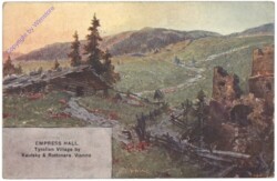 London, Empress Hall, Tyrolian Village by Kautsky & Rottonara Vienna