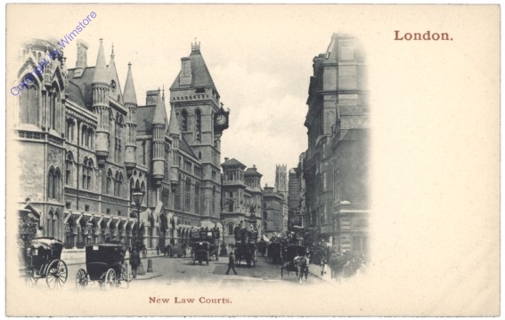 London, New Law Courts