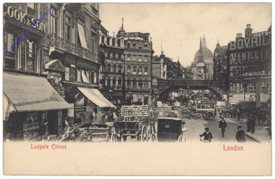 London, Ludgate Circus