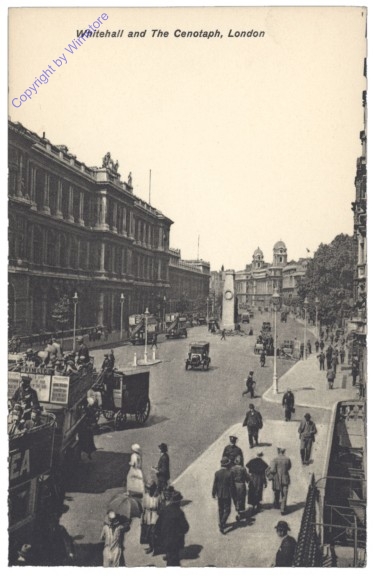 London, Whitehall and the Cenotaph