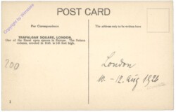 London, Trafalgar Square