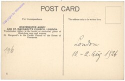 London, Westminster Abbey & St. Margaret's Church