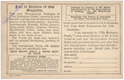 London, The Burlington Proofs