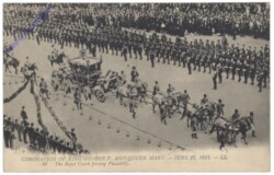 London, Coronation of King George V. and Queen Mary, June 22, 1911