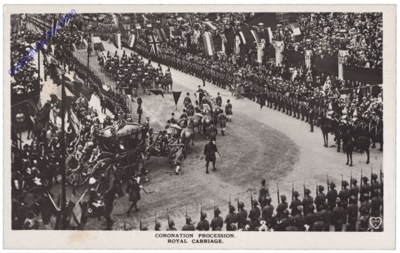 London, Coronation Procession, Royal Carriage