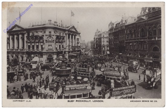 London, Busy Piccadilly