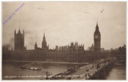London, The Houses of Parliament and Westminster Bridge