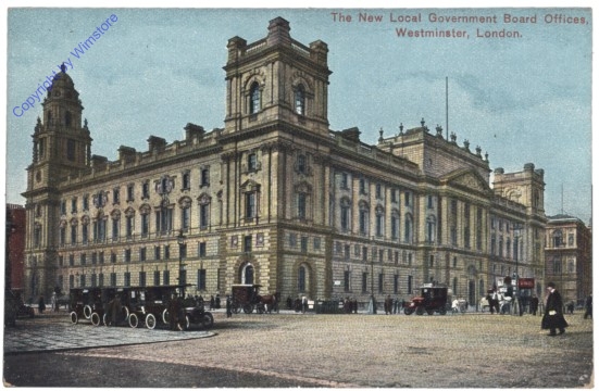 London, The New Local Government Board Offices, Westminster